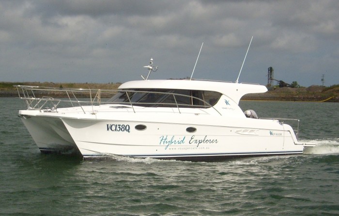 voyager power catamarans for sale